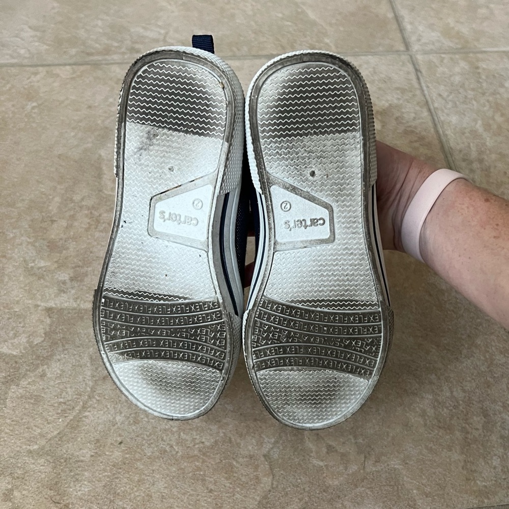 Carter’s Denim Shoes Girls size 2 - Picture 6 of 7